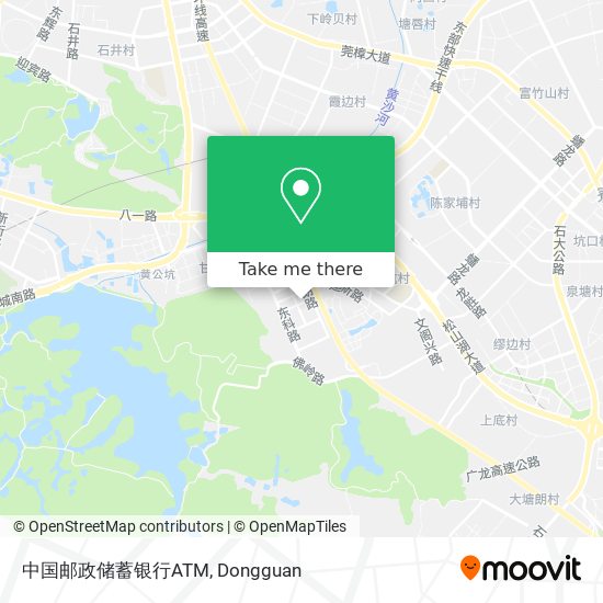 中国邮政储蓄银行ATM map