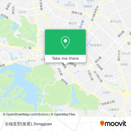 尖端造型(发屋) map
