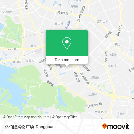 亿佰隆购物广场 map