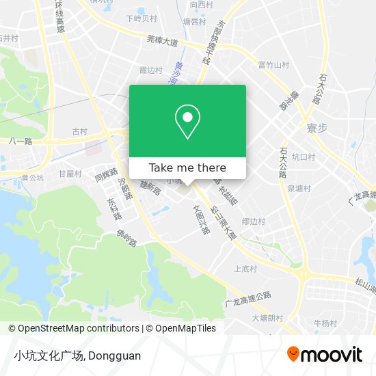 小坑文化广场 map