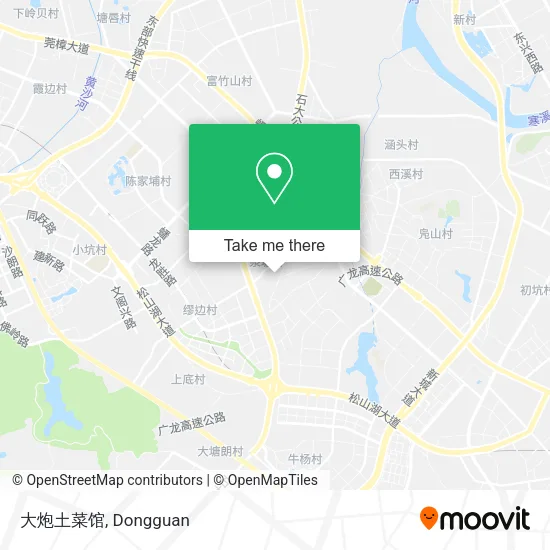大炮土菜馆 map