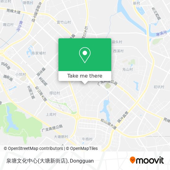 泉塘文化中心(大塘新街店) map