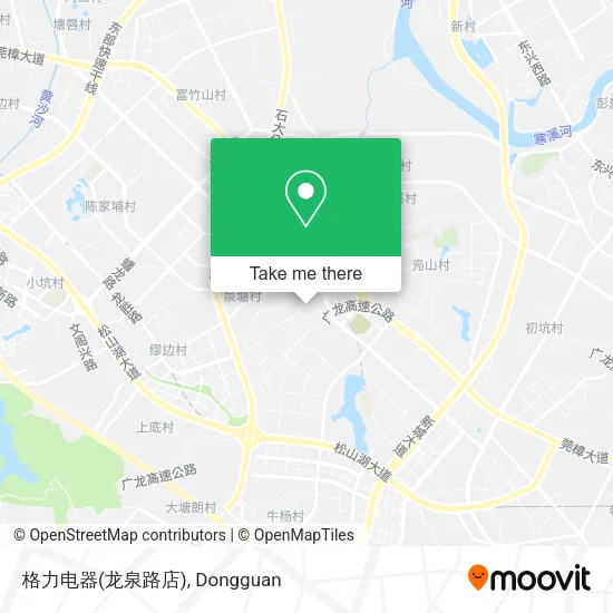格力电器(龙泉路店) map