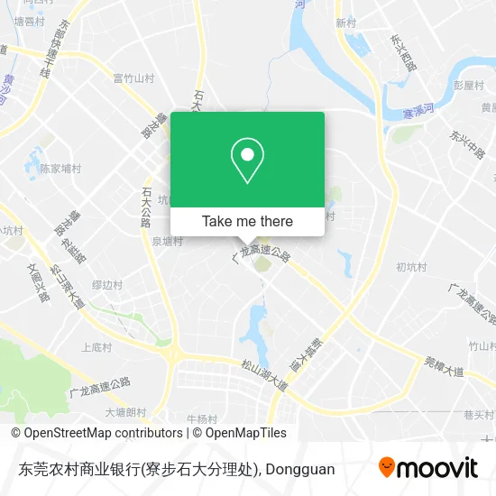 东莞农村商业银行(寮步石大分理处) map