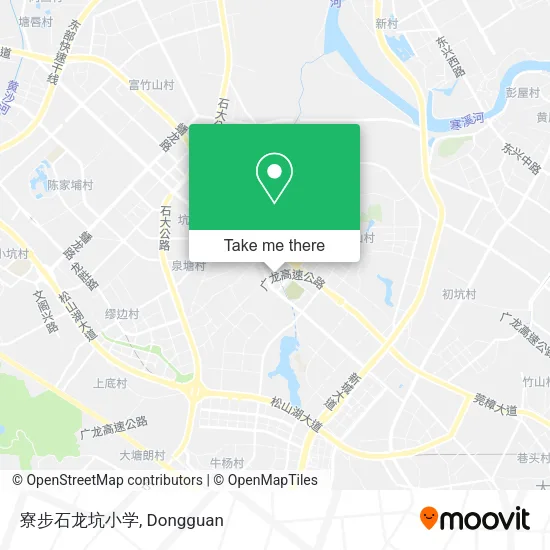 寮步石龙坑小学 map