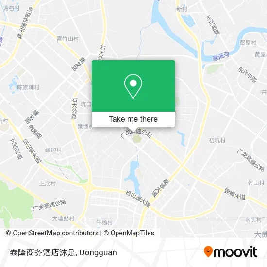 泰隆商务酒店沐足 map