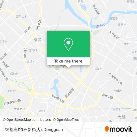 银都宾馆(石新街店) map