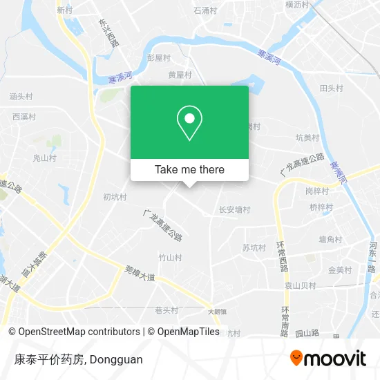 康泰平价药房 map