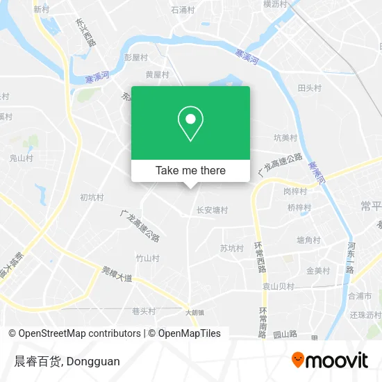 晨睿百货 map
