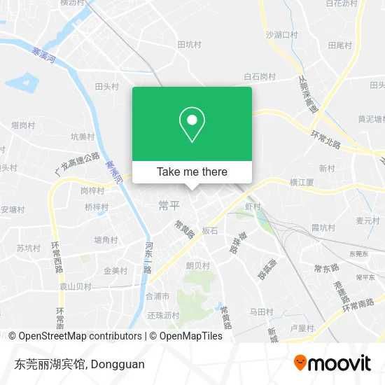 东莞丽湖宾馆 map