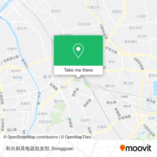 和兴厨具电器批发部 map