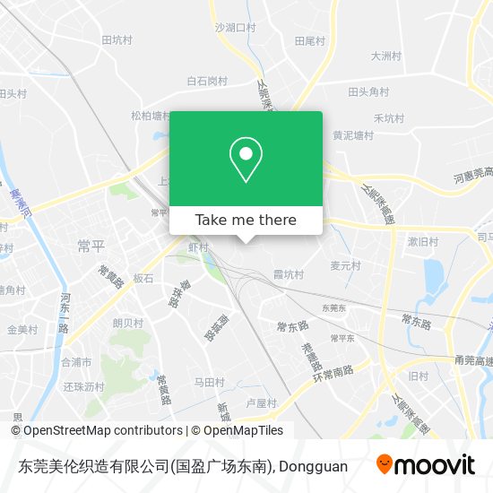 东莞美伦织造有限公司(国盈广场东南) map