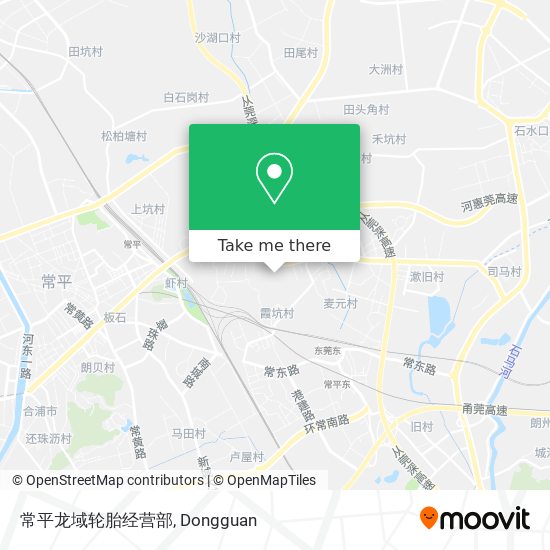 常平龙域轮胎经营部 map
