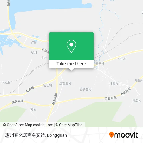 惠州客来居商务宾馆 map