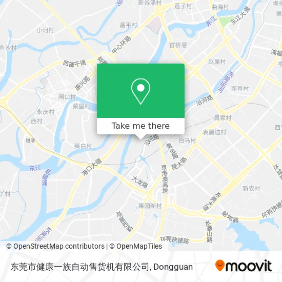 东莞市健康一族自动售货机有限公司 map