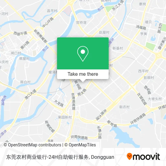 东莞农村商业银行-24H自助银行服务 map