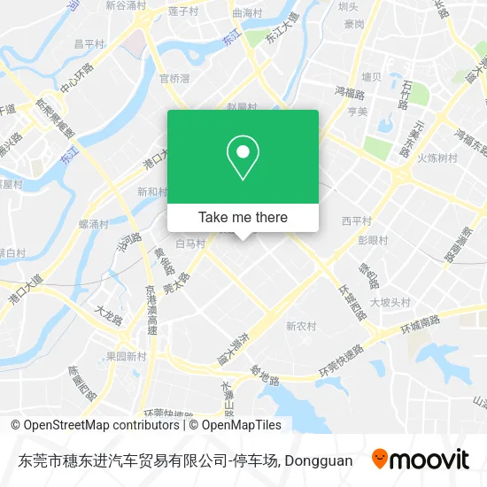 东莞市穗东进汽车贸易有限公司-停车场 map