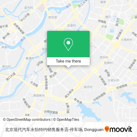 北京现代汽车永怡特约销售服务店-停车场 map