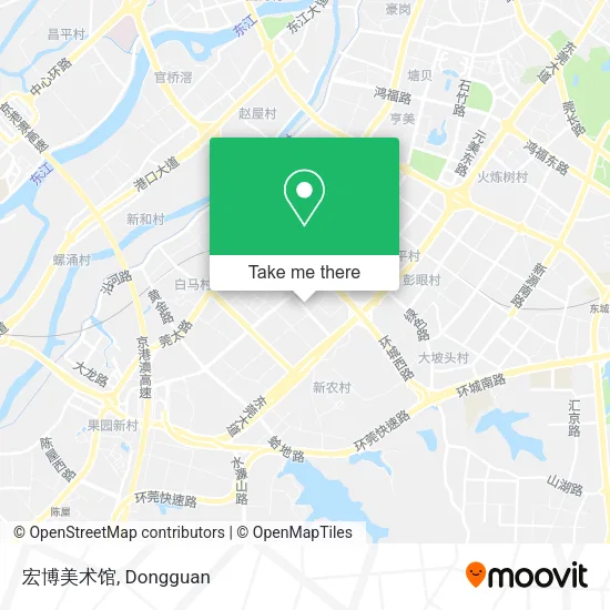 宏博美术馆 map