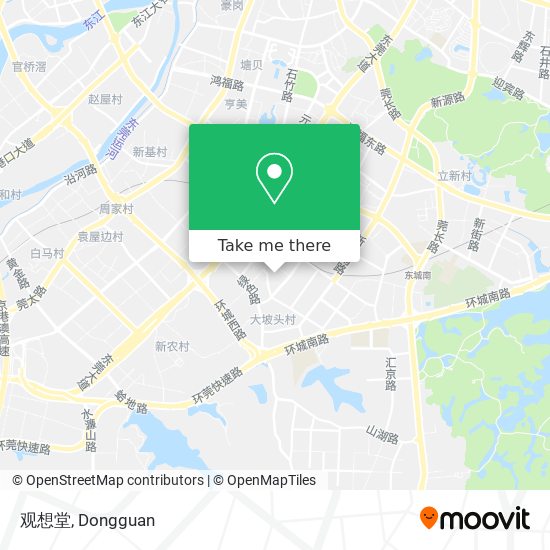 观想堂 map