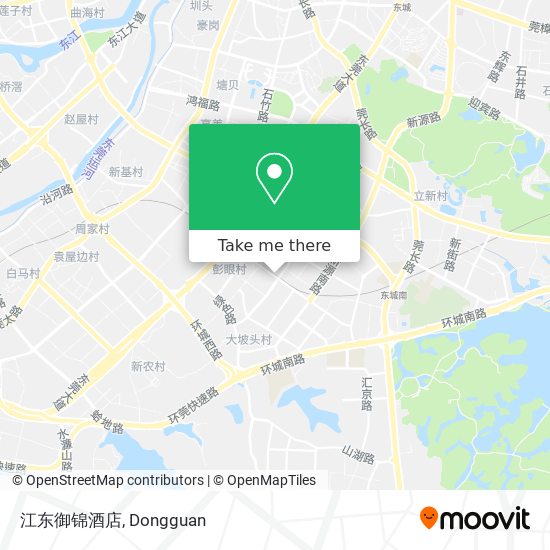 江东御锦酒店 map