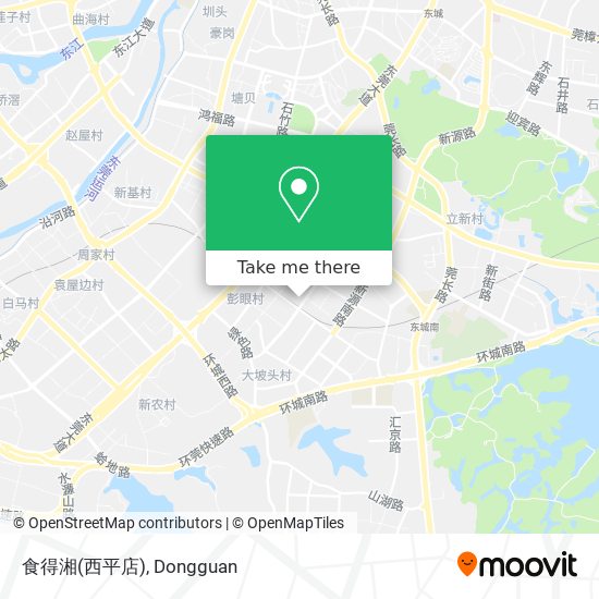 食得湘(西平店) map