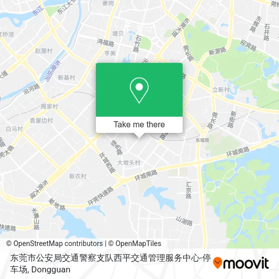 东莞市公安局交通警察支队西平交通管理服务中心-停车场 map