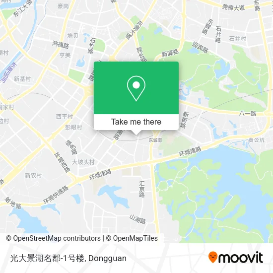 光大景湖名郡-1号楼 map
