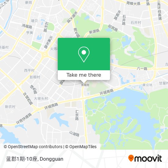 蓝郡1期-10座 map
