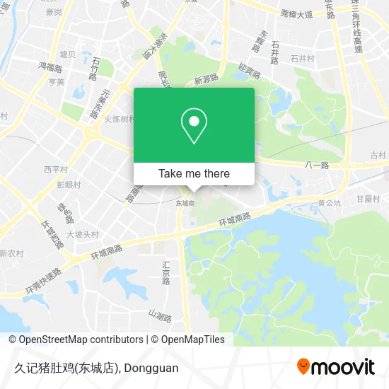 久记猪肚鸡(东城店) map