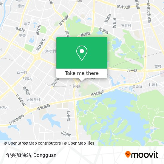 华兴加油站 map
