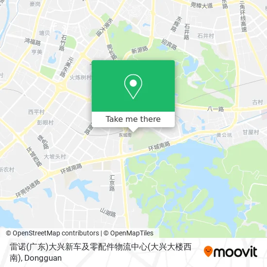 雷诺(广东)大兴新车及零配件物流中心(大兴大楼西南) map