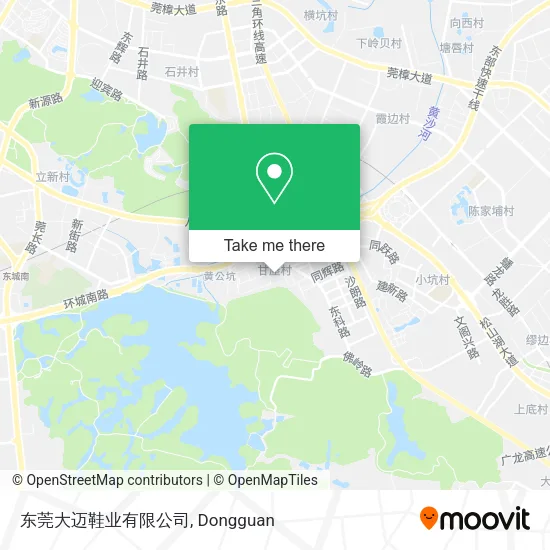 东莞大迈鞋业有限公司 map