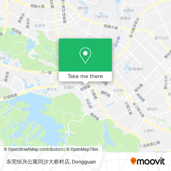 东莞恒兴公寓同沙大桥村店 map