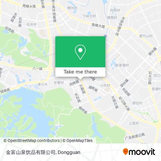 金富山泉饮品有限公司 map