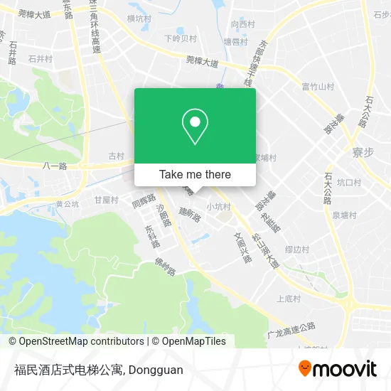 福民酒店式电梯公寓 map