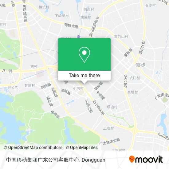 中国移动集团广东公司客服中心 map