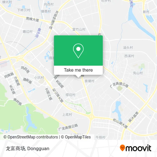 龙富商场 map