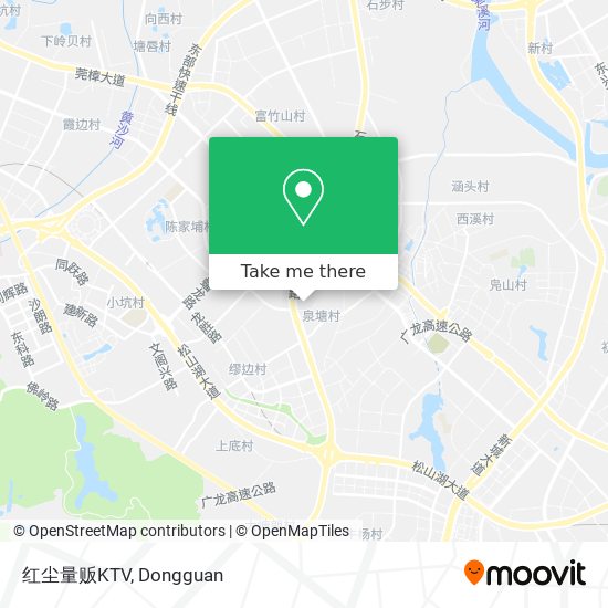 红尘量贩KTV map