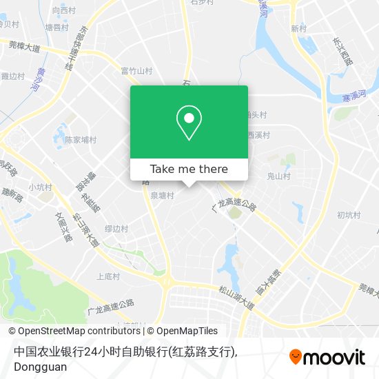 中国农业银行24小时自助银行(红荔路支行) map