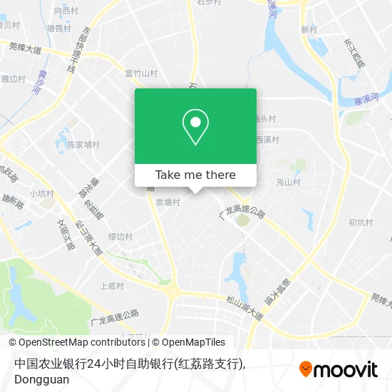 中国农业银行24小时自助银行(红荔路支行) map