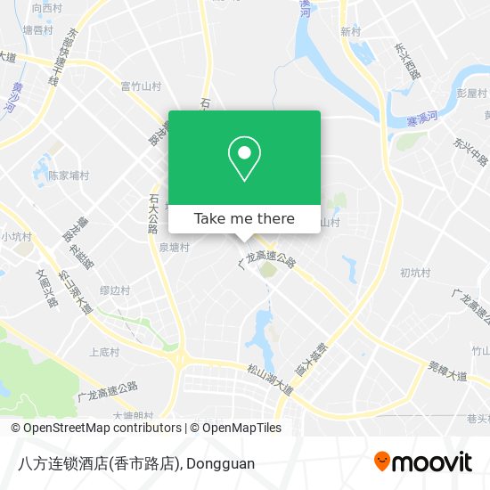 八方连锁酒店(香市路店) map