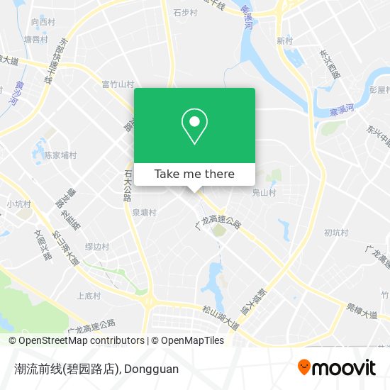 潮流前线(碧园路店) map