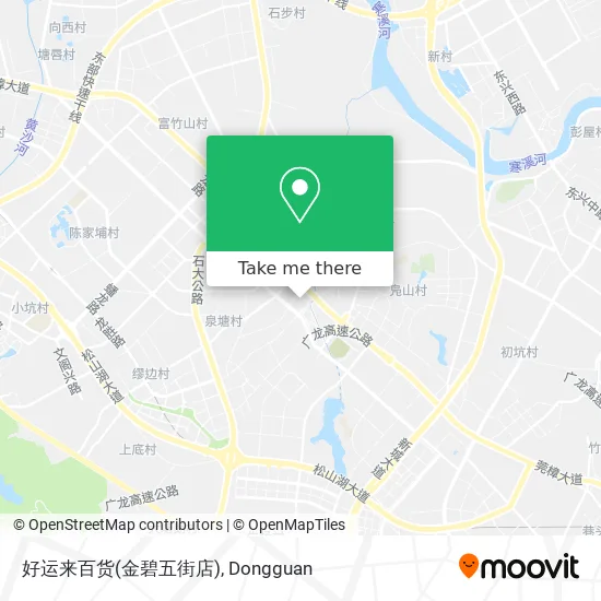 好运来百货(金碧五街店) map