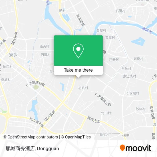 鹏城商务酒店 map