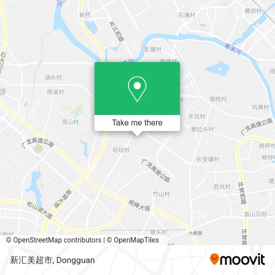 新汇美超市 map