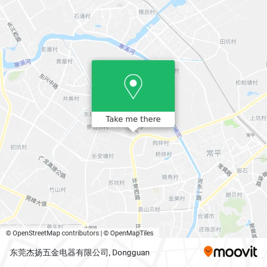 东莞杰扬五金电器有限公司 map