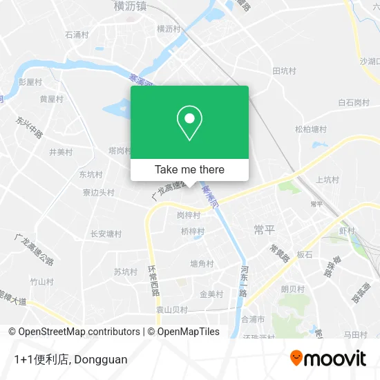 1+1便利店 map