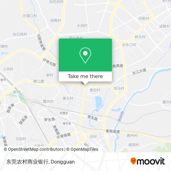 东莞农村商业银行 map