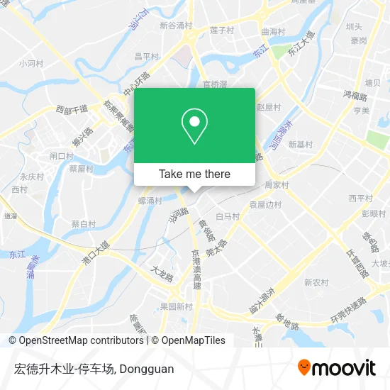 宏德升木业-停车场 map